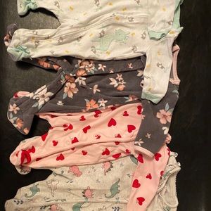 Newborn Girl Sleeper Bundle 💜